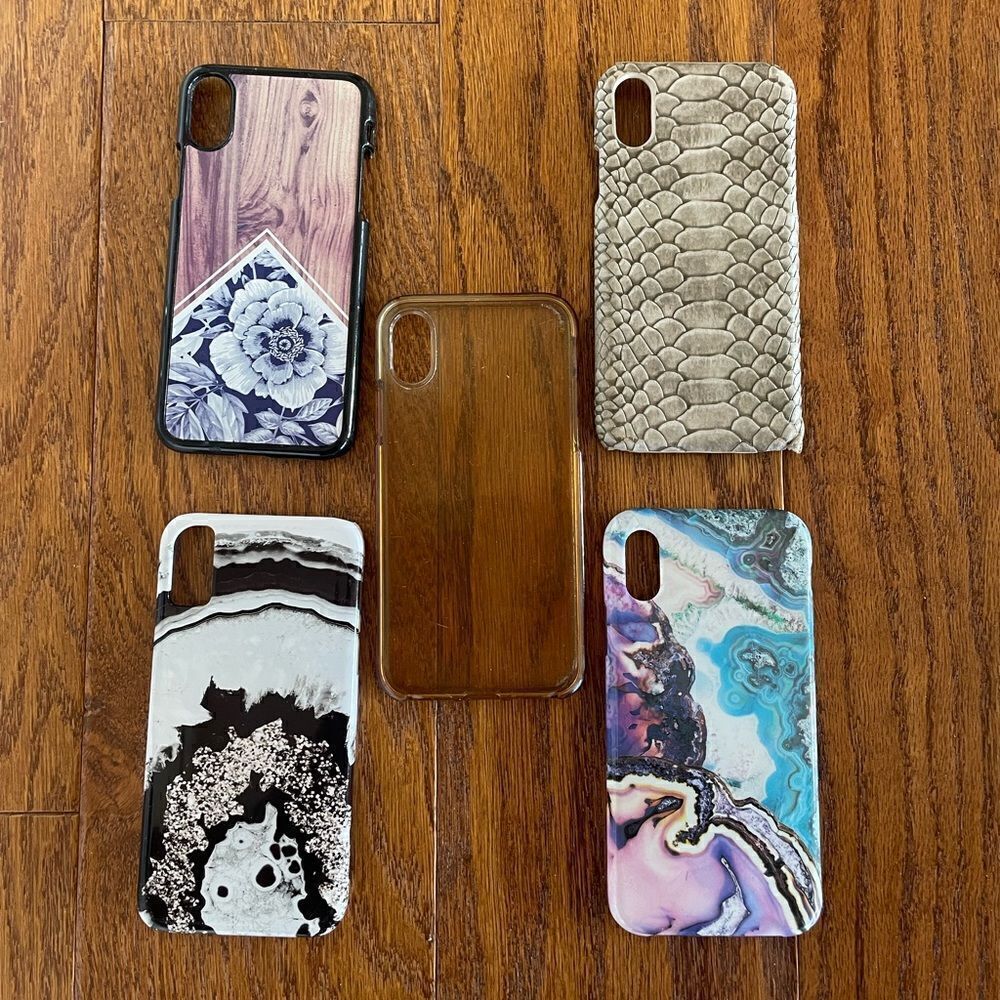 iPhone XS phone case bundle